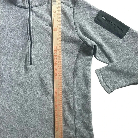 Eddie Bauer Fleece Quarter Zip Pullover Mens Large T - Picture 8 of 8